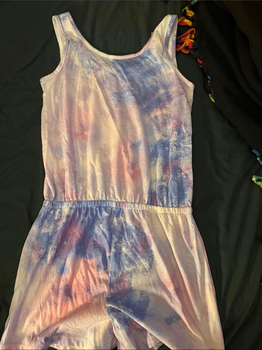 The Children's Place Pastel Tie-Dye One-Piece Romper - Pink & Blue